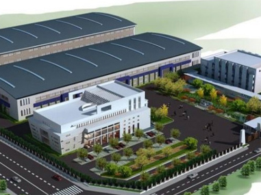 擴大了工廠區(qū)域并引進了先進設備。